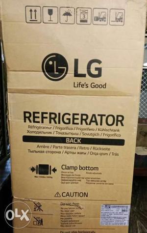 LG unused double door today purchased fridge not