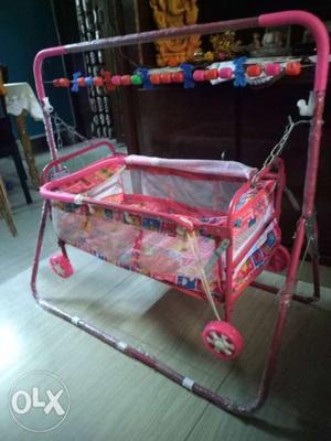 Looking to sell baby cradle interested people can