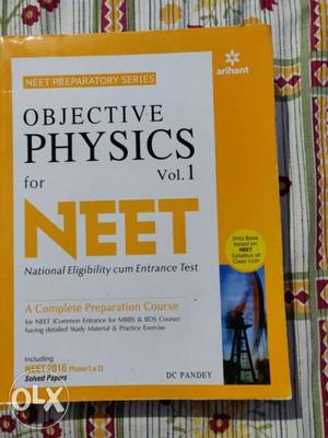 NEET DC Pandey for Physics Arihant Vol 1
