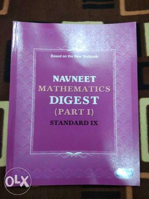 Navneet Mathematics Digest-Part I Std - IX New