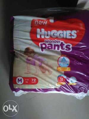 New Huggies wonder pants M size 7-12 kg 70 pants