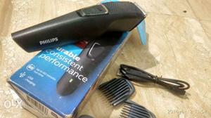 Philips trimmer nd shaver with different