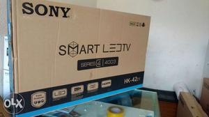 Sony Low Price me 40" Smart led TV box Pckd with Bill