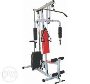 Stay fit home gym worth 35 thousand with twelve plates of 5
