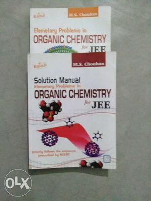 Two Organic Chemistry For JEE Books