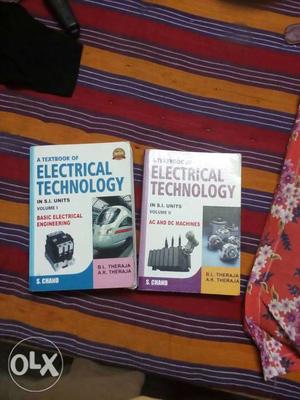 Two Textbooks Of Electrical Technology