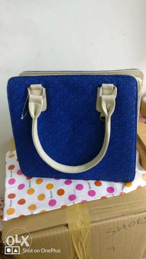 Unused purse blue color