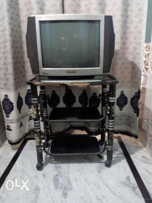 Videocon TV with Trolley in working condition