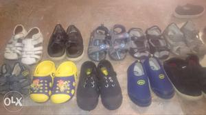 10 pairs of shoes for kids from 6months to 4