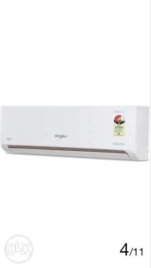 3-4 Months old White Whirlpool Split-type Air Conditioner
