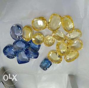 4.0 carat Natural Yellow sapphire (सीलौन