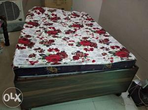 4x6 newly bought single brown bed