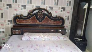 A Good Condition bed without mattress