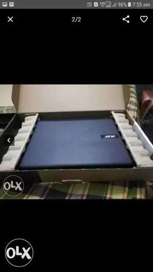 Acer laptop is offerrd for sale in new condition