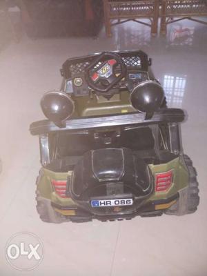 Black And Green RC Car