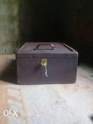 Brown Metal Chest Box