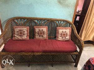 Cane sofa in excellent condition. 3 seater,2nos