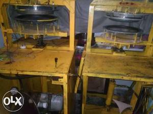 Double die paper plate machine,buffet plate and sitting