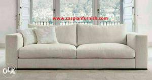 Gray Fabric 3 seat Sofa