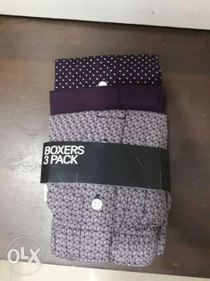 H&m boxers set of 3 original product new packed