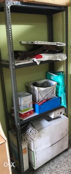 Industrial Slotted Angle Rack - 4 Shelves,