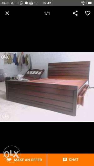 Its new king size cot storge 6/6.6feet just 