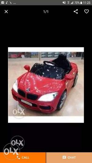 Kids BMW car with remote control and manually operated