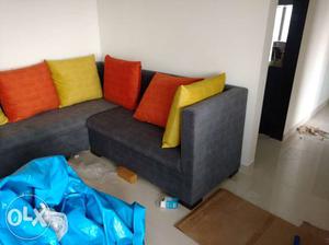 L shaped sofa,size 6ft*7ft, New brand, price negotiable