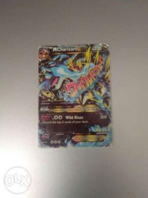 Mega Charizard EX Pokemon card