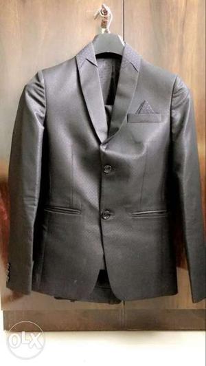 Men's Black Formal Suit Jacket