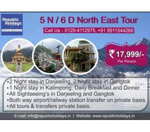 North-East Tour Packages | Book North-East Holiday Packages