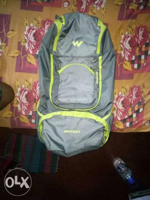 Original wildcraft rucksack 35lit...pad support at back...