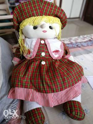 Rag Doll With Red Dress