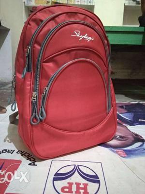 Red Skybags Backpack