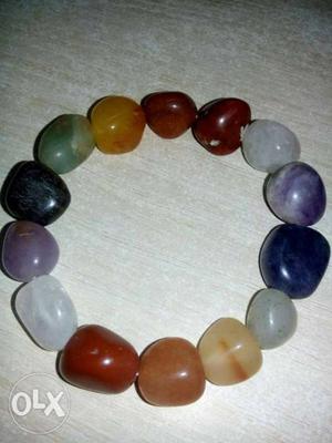 Seven Chakra bracelet.. Courier charges extra