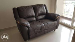 Tangent brand leather sofa