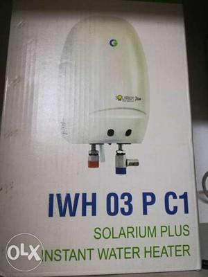 White IWH 03 P C1 Solarium Plus Instant Water Heater with