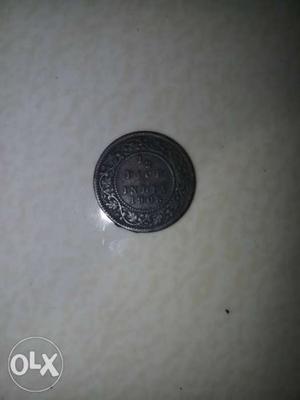 100 yrs old indian 1/2 pice coin.