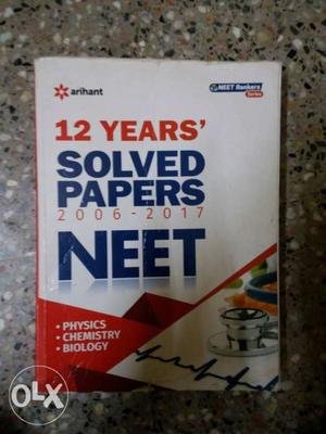 12 years solved papers for NEET and 17 years