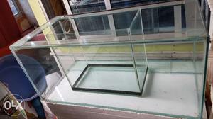 3 feet and 2 feet aquarium with cover