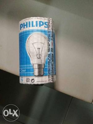 82 nos Philips make clear bulb, new bulbs.