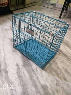 A 15 days old puppy cage, totally unused and in a