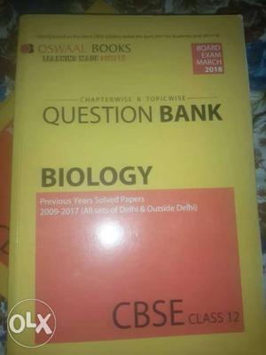 Biology question bank 12 cbse OSWAAL