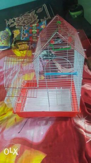 Bird cage hardly use as New for 500