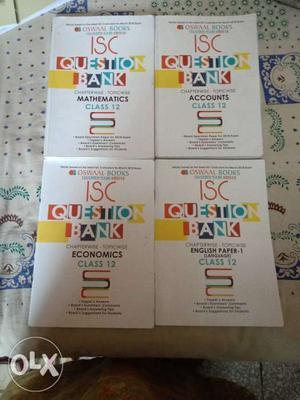 Brand New four ISC Question Bank Books