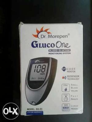 Brand new Dr Morepen Gluco One Glucometer Box
