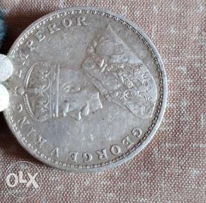 British india Silver coin of George v king
