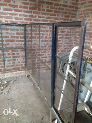 Cage(l Shape Pinjra) lenth 7.5 Ft With Door width