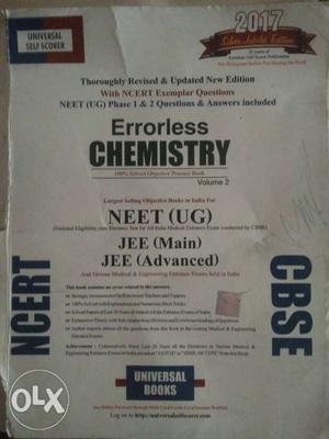 Chemistry Errorless Jee & Neet Objective Mcq Book
