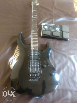 Cort X--String Electric Guitar with KORG AX5G processor